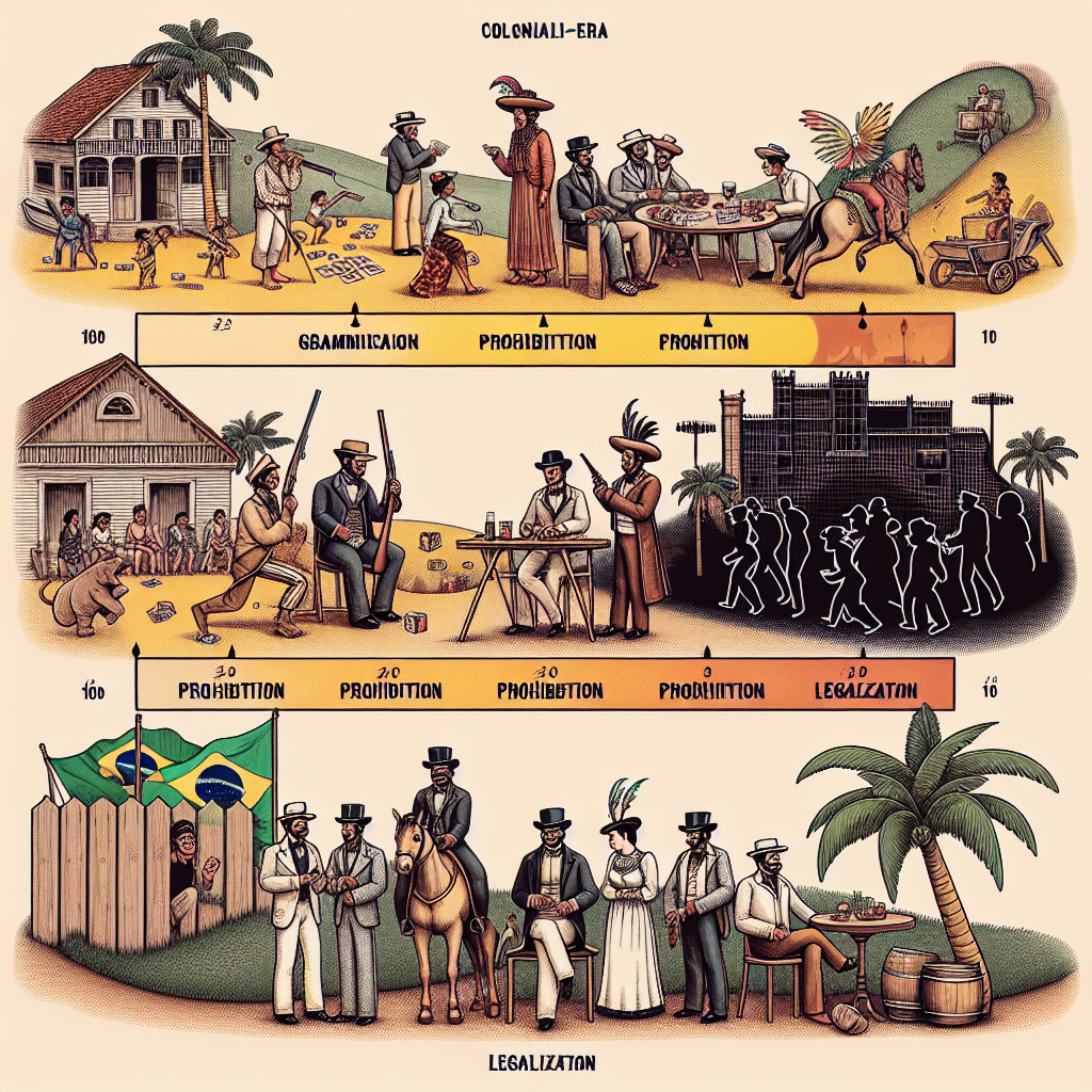 História dos Jogos de Azar no Brasil: Da Colonialidade à Proibição e Legalização