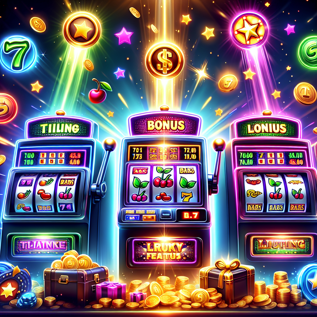 Slots emocionantes com recursos de bônus emocionantes